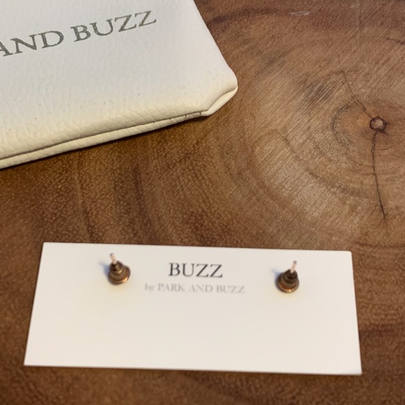 Park and Buzz post style earrings - Picture 3 of 4